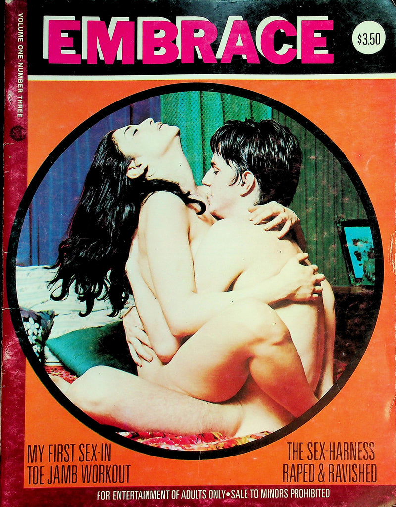Embrace Magazine  My First Sex In Toe Jamb Workout / My First Sex-In      vol.1 #3  1960's     012926lmp