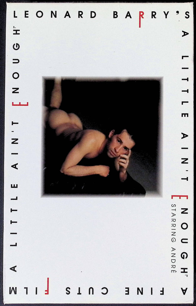 A Little Ain't Enough Barbar Inc. Gay VHS 1991 101024JKVHS2