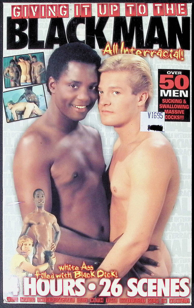 Giving It Up To The Black Man All Interracial! Leisure Time Entertainment Gay VHS 2004 101624JKVHS5