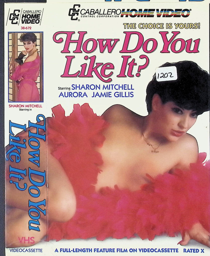 How Do You Like It? Sharon Mitchell Aurora Jamie Gillis Adult VHS Caballero 032426AKVHS