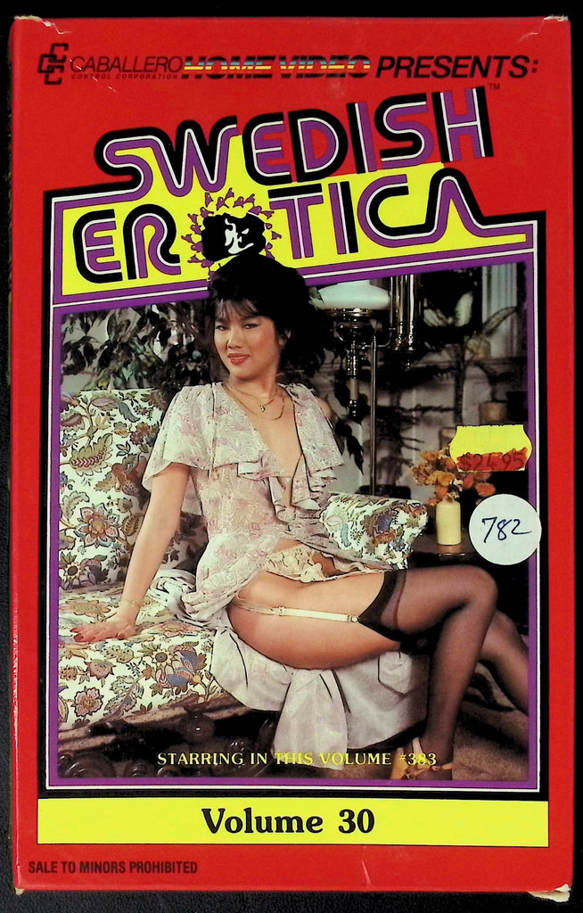 Swedish Erotica #30 with Connie Adult VHS Caballero Home Video 051926AKVHS2