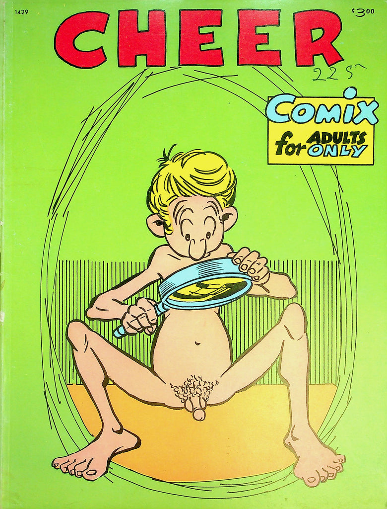 Cheer Adult Comix Magazine  Liberty Balls, Lifeboat, The Kindly Milkman  1972   072426lmp-GSC