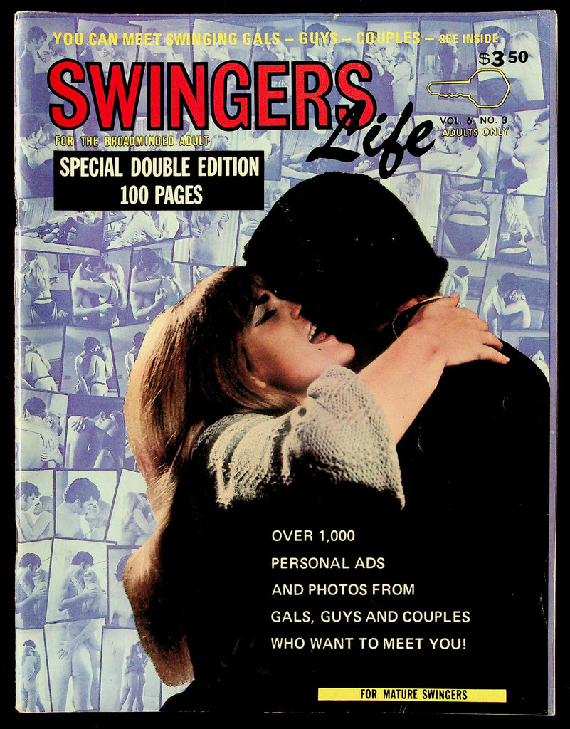 Swingers Life Personal Ads Magazine V6, #3 1971 100 Pages 091026HRP-43
