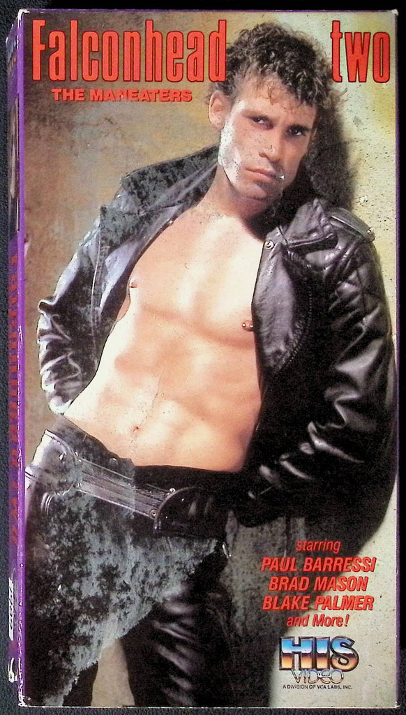 Falconhead Two The Maneaters His Video, A Division Of Vca Labs, Inc. Gay VHS 1989 103024JKVHS