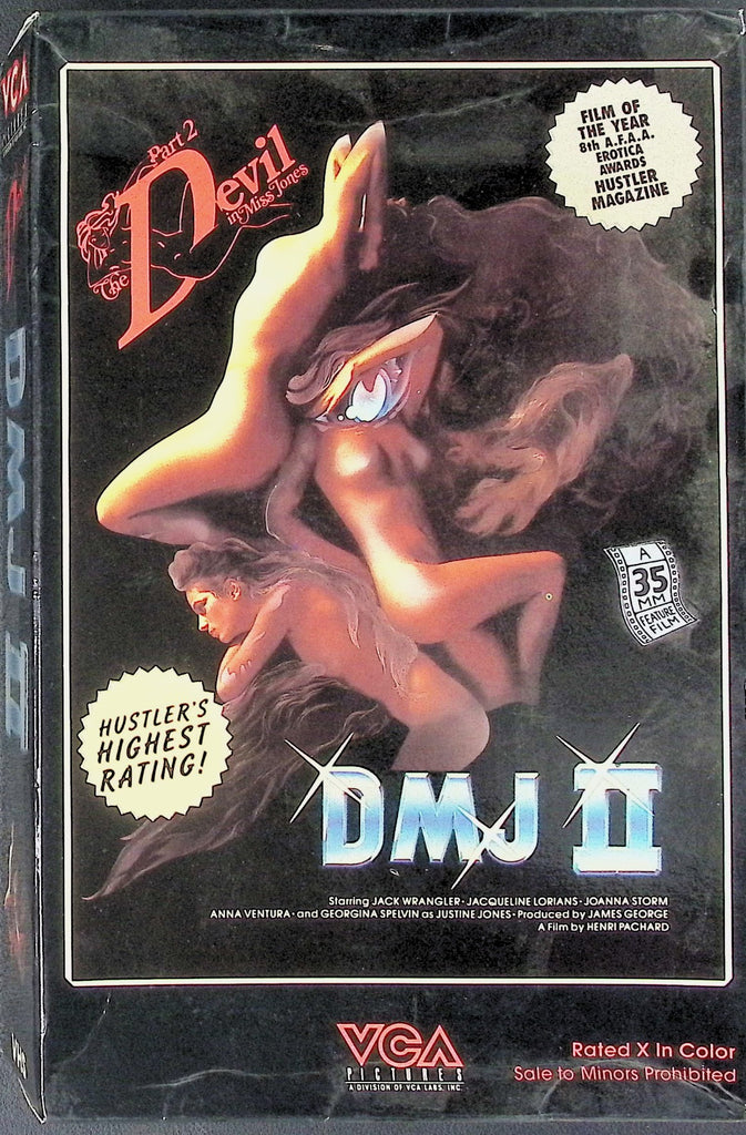 DMJ #2 Devil in Miss Jones Jack Wrangler Jacqueline Lorians Joanna Storm Adult VHS VCA Pictures 032426AKVHS3