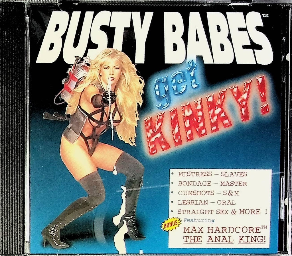 Busty Babes Get Kinky! CD-ROM Mac/Pc Featuring Max Hardcore The Anal King Zmaster Productions 050224tsdvd