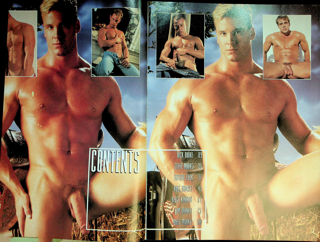 Jock Gay Magazine  Cover Guy Buck Ramsey  vol.4 #5  1995   032226lmp
