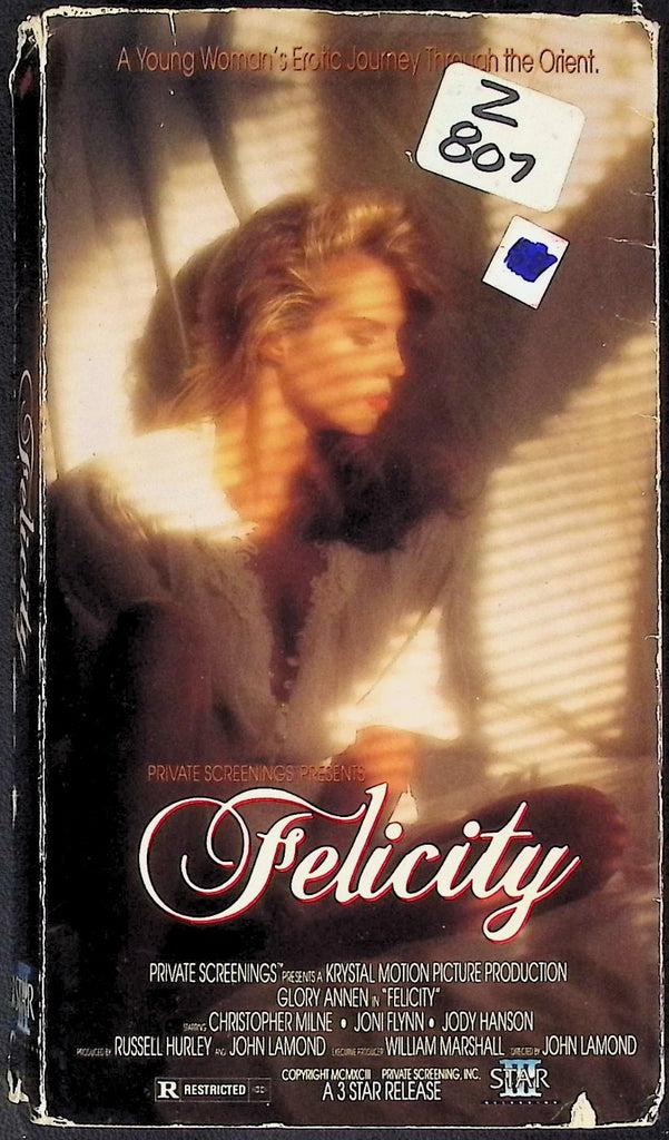 Felicity ft. Glory Annen, Joni Flynn, Jody Hanson Adult VHS 3 Star Entertainment 121025AKVHS2