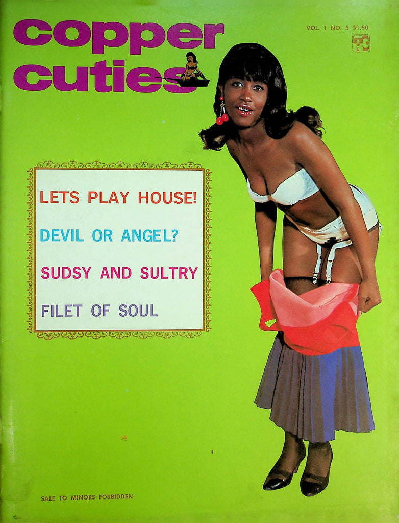 Copper Cuties Magazine  Devil Or Angel? / Sudsy And Sultry  vol.1 #5 1968    090926lmp-GSC