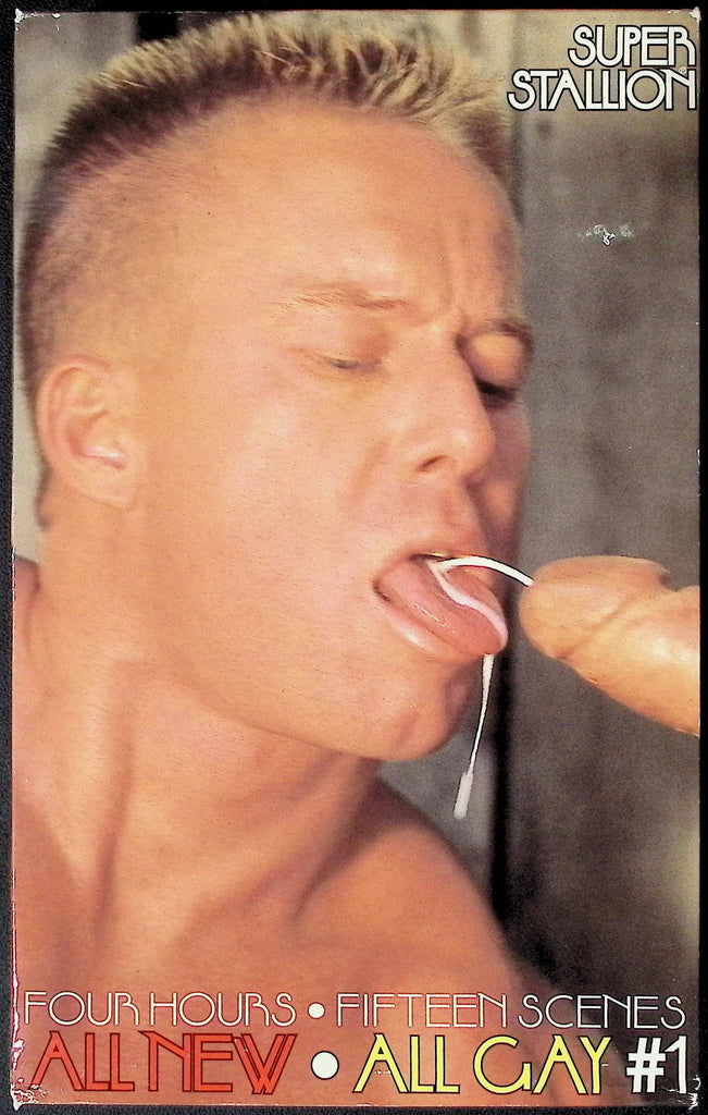 All New All Gay #1  Stallion Video Gay VHS 100924JKVHS4