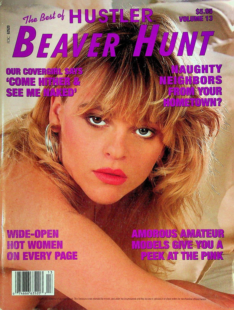 Hustler Beaver Hunt Magazine Ft. Bela & Sahara Vol.13 1993 030325RP