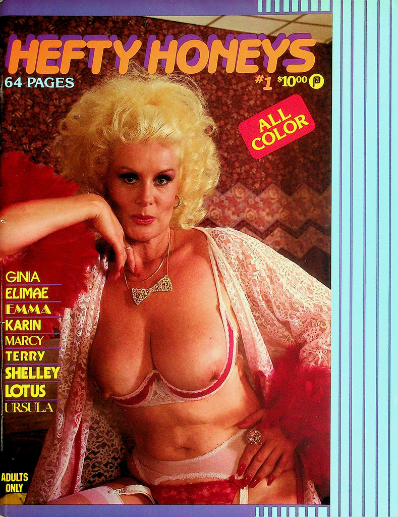 Hefty Honeys Magazine  Covergirl Ursula  #1 1987  Parliament    091226lmp-GSC