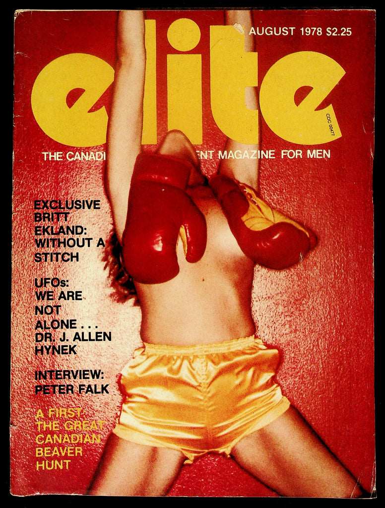 Elite Canadian Adult Magazine V4, No. 8 August 1978 Britt Ekland Feature 082026hrp-82