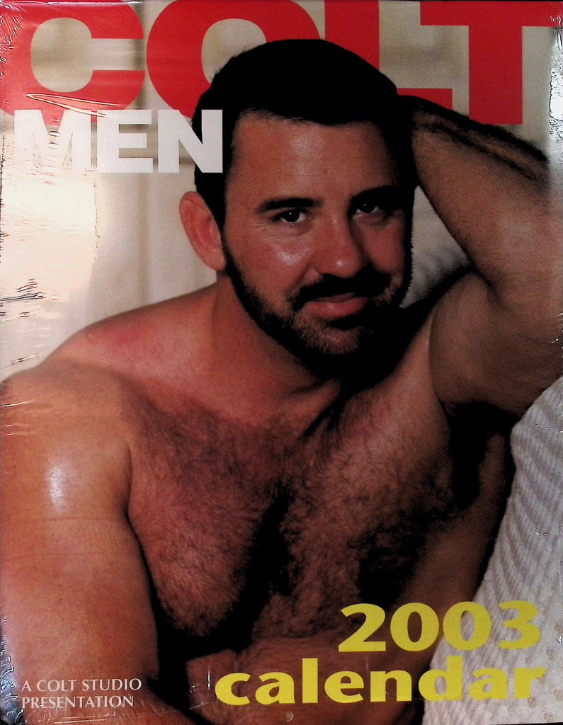 Colt Studio Colt Men 2003 Wall Calendar Gay Man BIG Hunky Buff Men 041326AMP