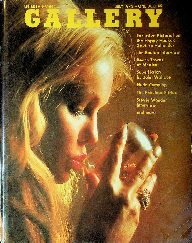 Gallery Magazine Ft. Xaviera Hollander & Jim Bouton July 1973 042825RP