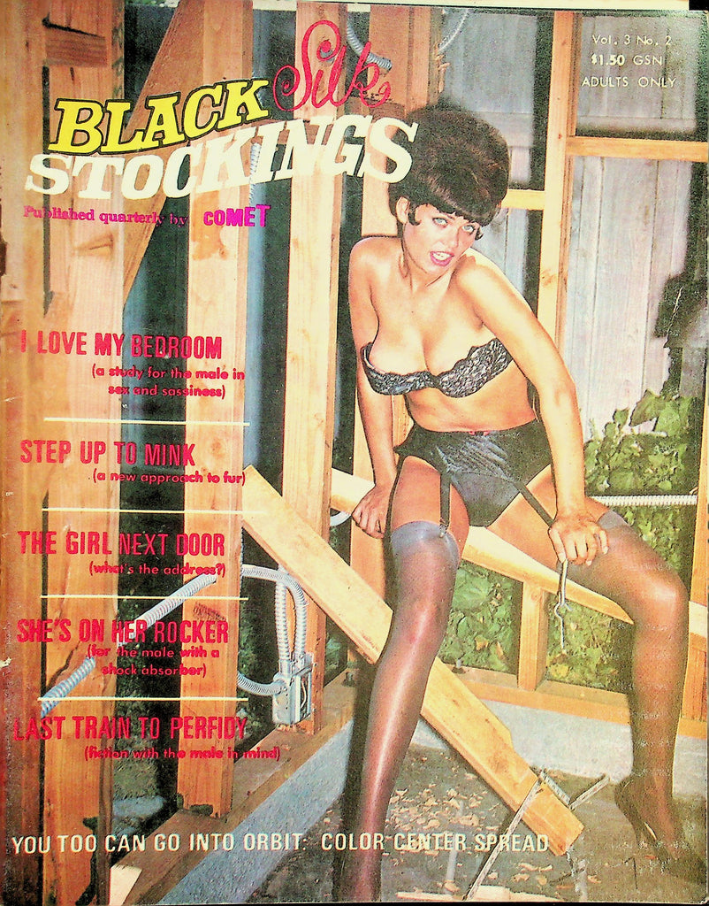 Black Silk Stockings Magazine  The Girl Next Door Carol  vol.3 #2 1965     100526lmp-GSC