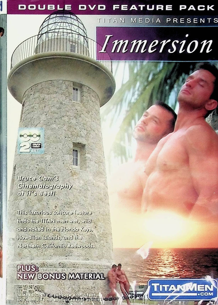 Immersion & Arousal 2 DVD Set Bruce Cam Cinematography Titan Men 050724tsdvd