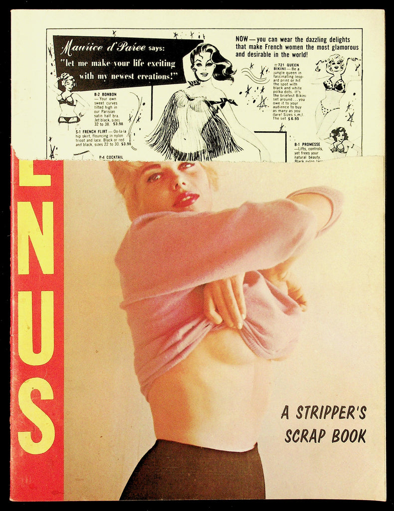 Venus Adult Magazine V2, #1 1960 A Stripper's Scrap Book 091126HRP2-56