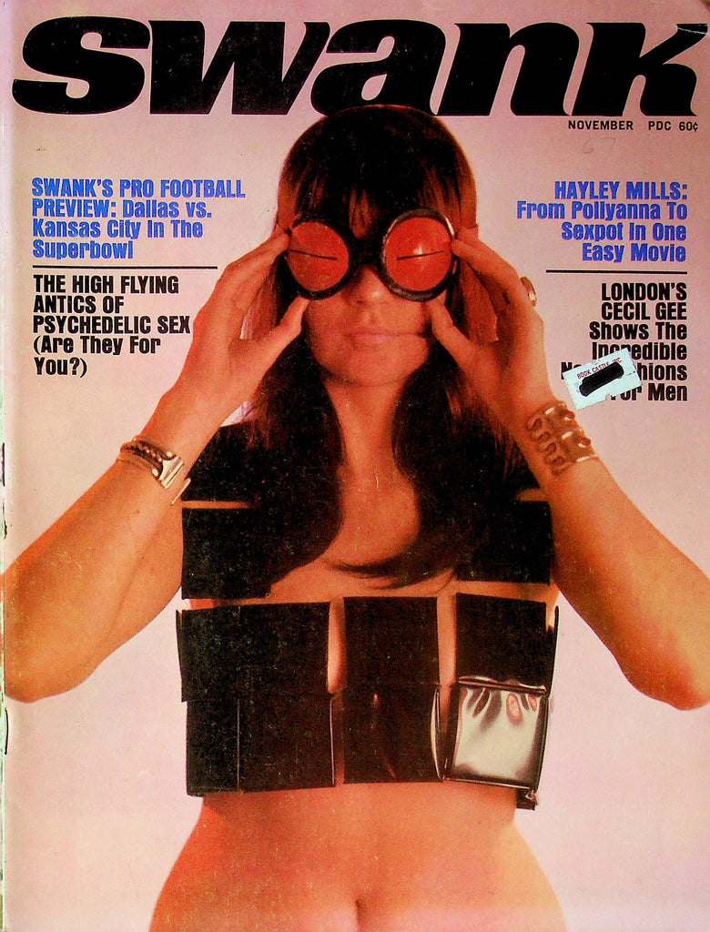 Swank Magazine Ft. Hayley Mills & Roxanne November 1967 051525RP