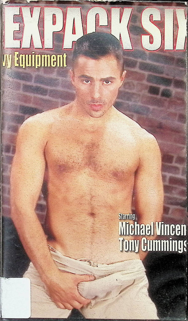 Sexpack Six Heavy Equipment Michael Brandon Ryan Lexington Tony Cummings Stallion Exclusives Gay Male VHS 091724AMPVHS