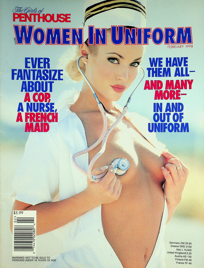 The Girls Of Penthouse Women In Uniform Magazine Cop, Nurse, French Maid In And Out Of Uniform  1998   091226lmp-GSC