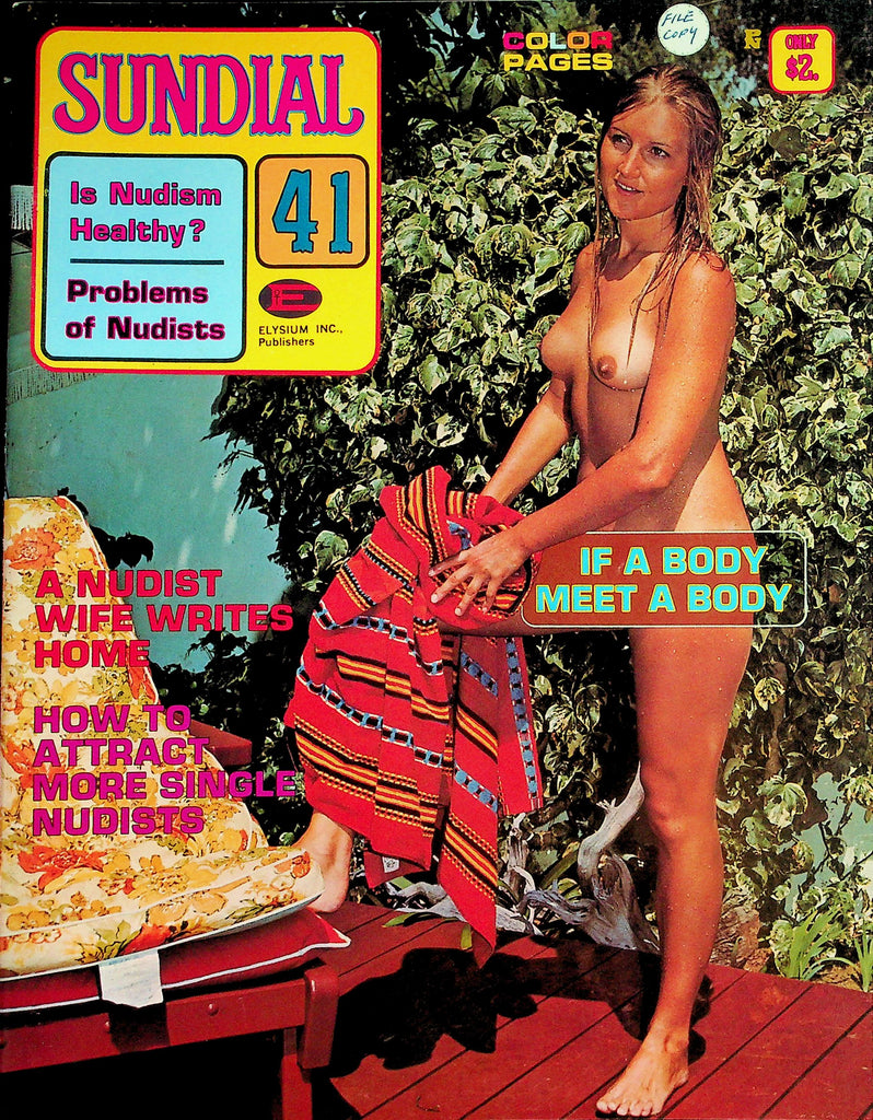 Sundial Nudist Magazine  Is Nudism Healthy? / Problems Of Nudists   #41 1968  by Elysium  070426lmp-GSC