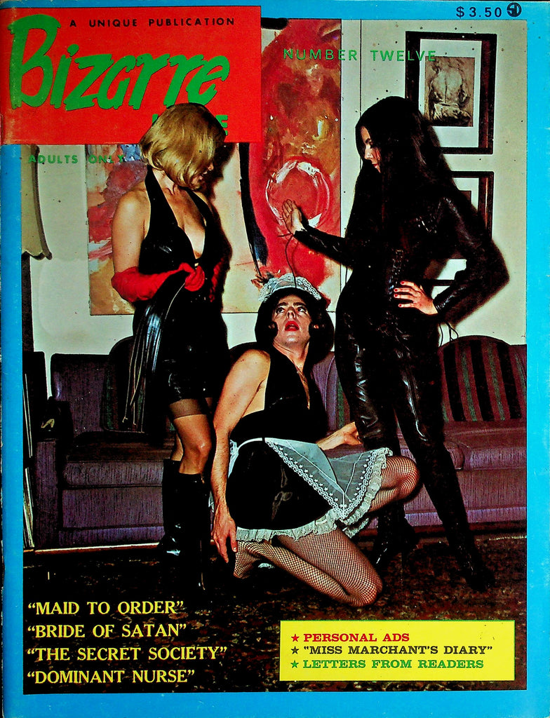 Bizarre Life Magazine  Maid To Order / Bride Of Satan / Dominant Nurse  #12  1970    101626lmp-GSC