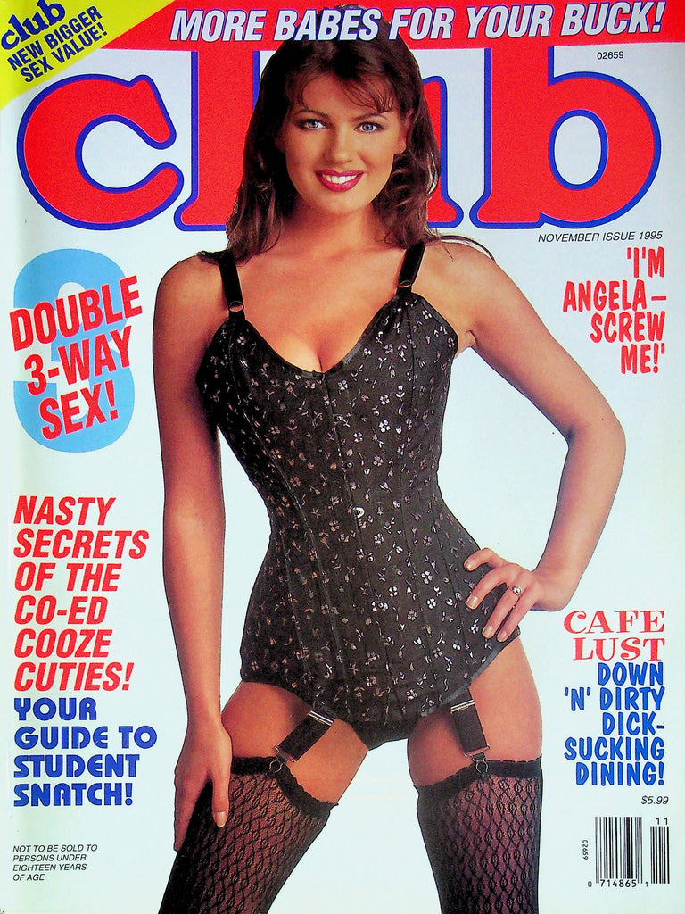 Club Magazine Double 3 Way Sex Ft. April & Nicky November 1995 030724RP