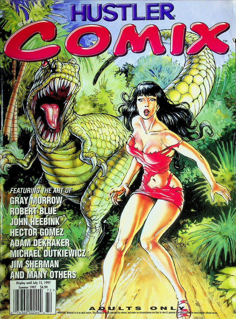 Hustler Comix Magazine Ft. Gray Morrow & Robert Blue Summer 1997 041425RP