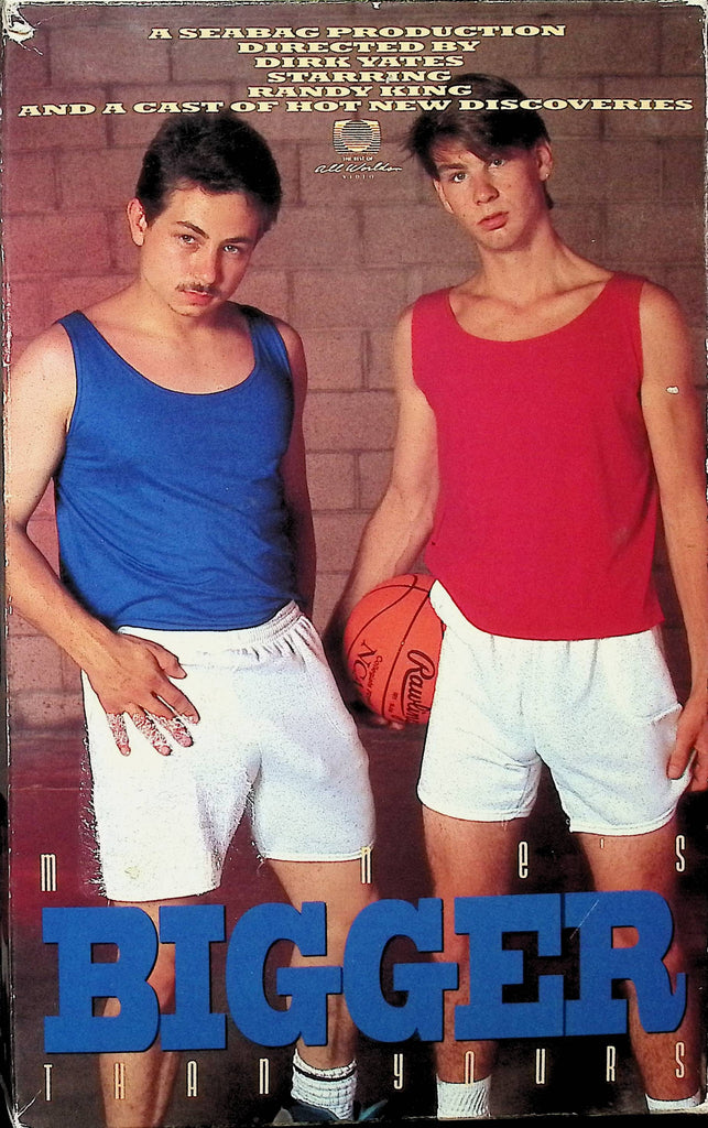 Mine's Bigger Than yours Seabag Production Dirk Yates Randy King Gay Male VHS 091924AMPVHS
