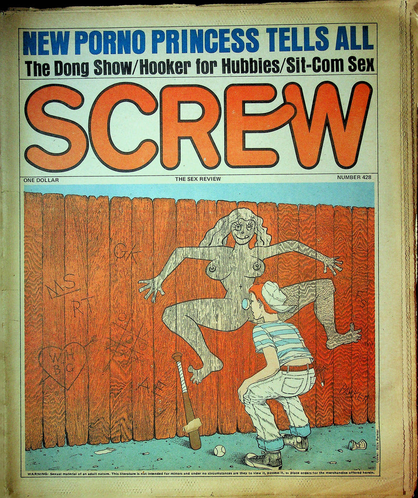 Screw Men's Newspaper Porno Princess Tells All No.428 May 16 1977 061124OSRP