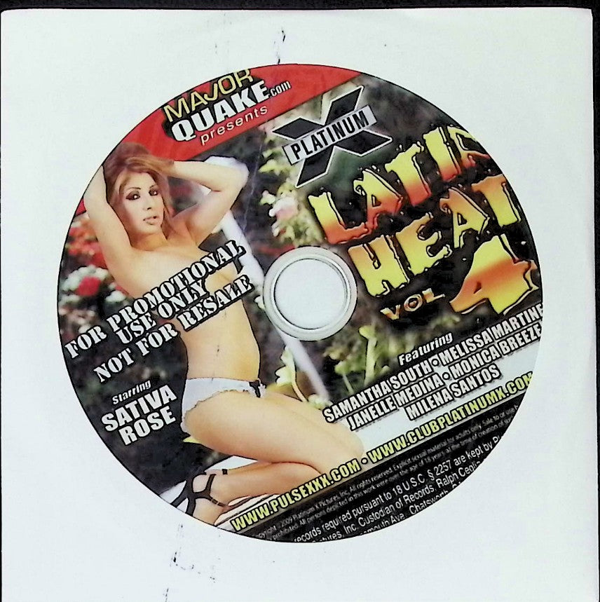 Latin Heat Volume 4 featuring Sativa Rose, Samantha South, Melissa Martinez Adult DVD 011326AKDVD-B17
