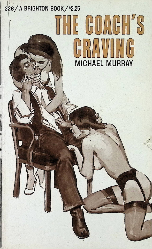 The Coach's Craving by Michael Murray 1977 326 Brighton Book Adult Erotic Paperback Novel-060324AMP