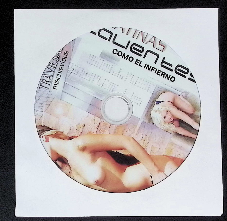 Latinas Calientes: Traviesas (Hot Latinas: Mischievous) - Case/Cover Art Not Included - Spanish Adult DVD  - 082125AKDVD-B