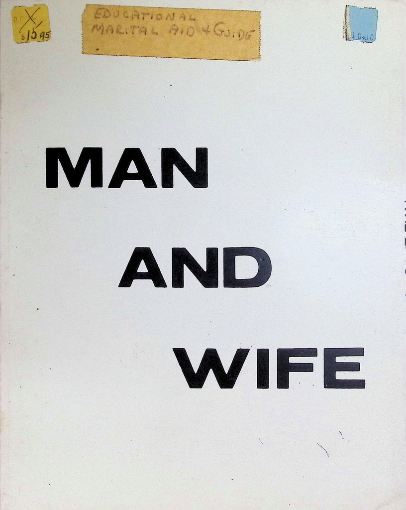 Man and Wife Marital Intimacy Magazie Book 1969 Tape on Cover 091426LLP