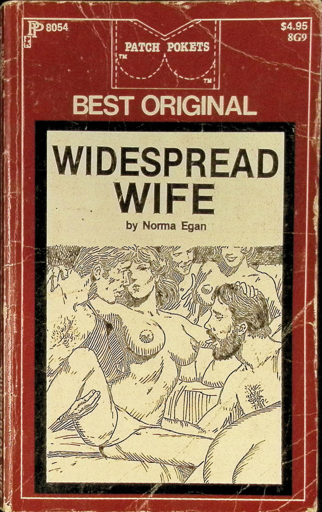 Widespread Wife by Norma Egan PP8054 1977 Patch Pockets Greenleaf Classics Adult Paperback Novel 081925AMP