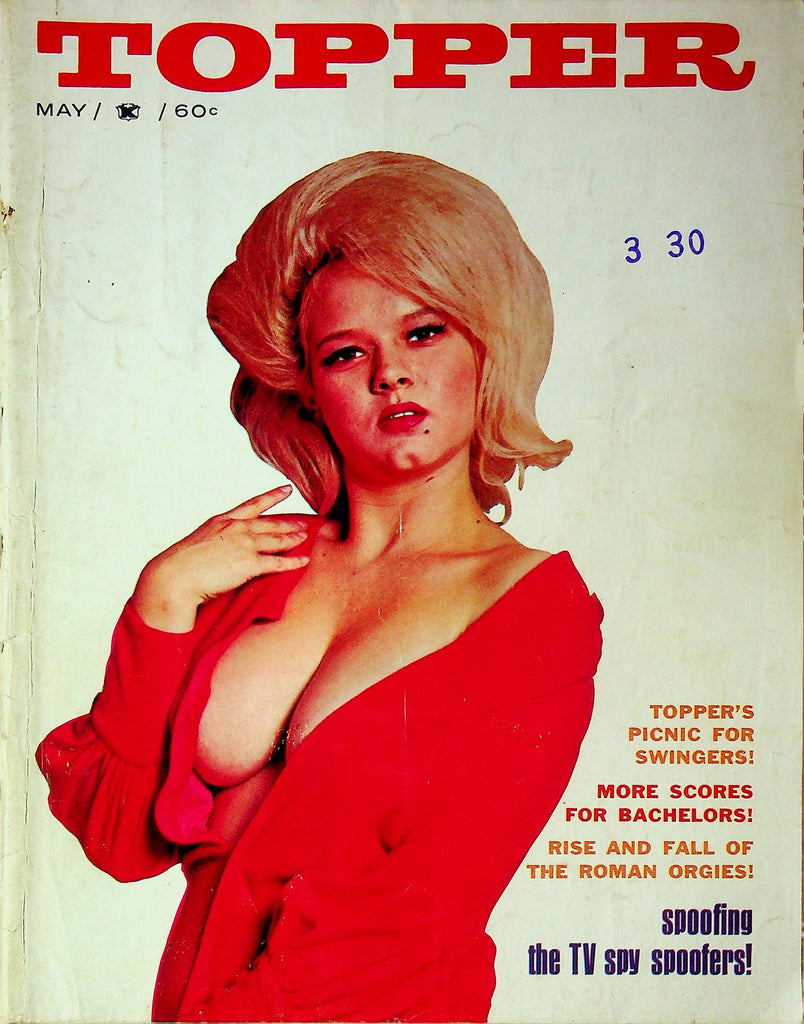 Topper Magazine Picnic For Swingers & Mistress Roberts May 1965 091525RP-