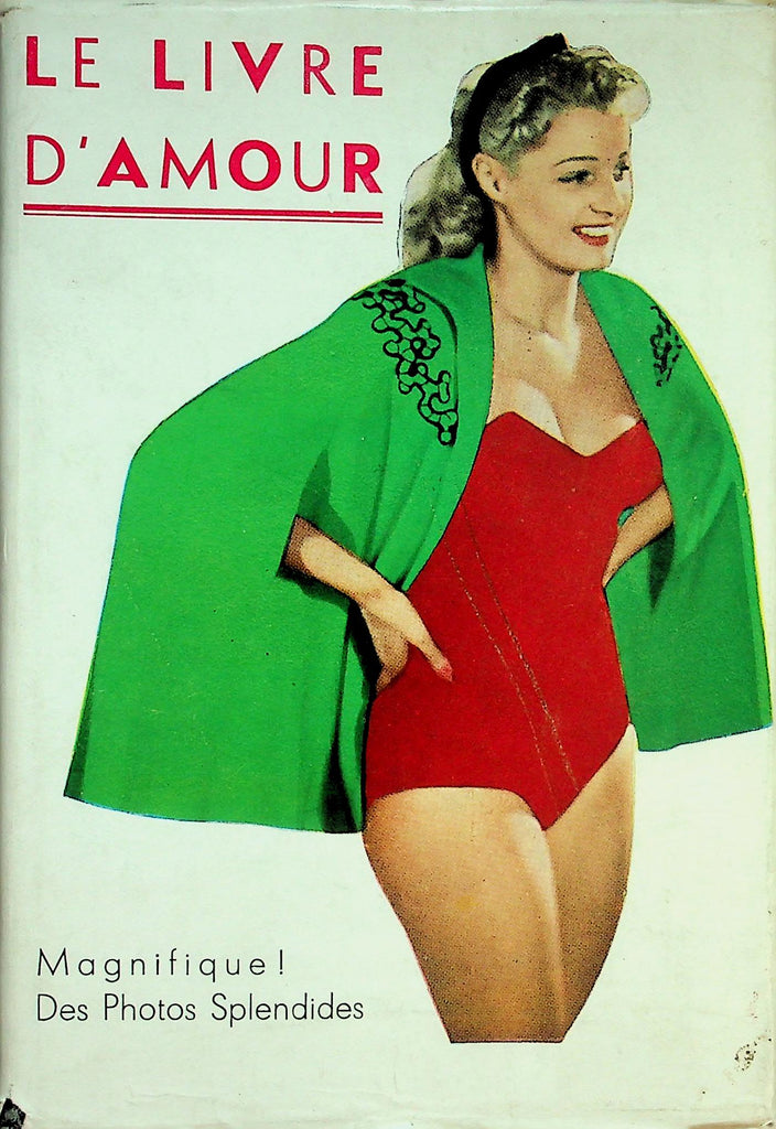 LE LIVRE D'AMOUR ( The Love Book) French International Hard Cover Book  5 books In One  1950's       092926lmp-GSC