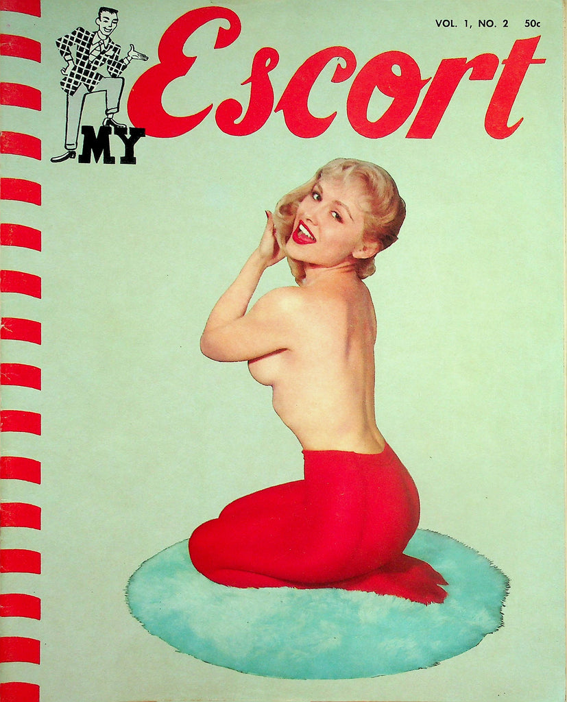 My Escort Magazine  Covergirl Margie Moran / Discovery Girl Renate Ewert  March 1959  050726lmp