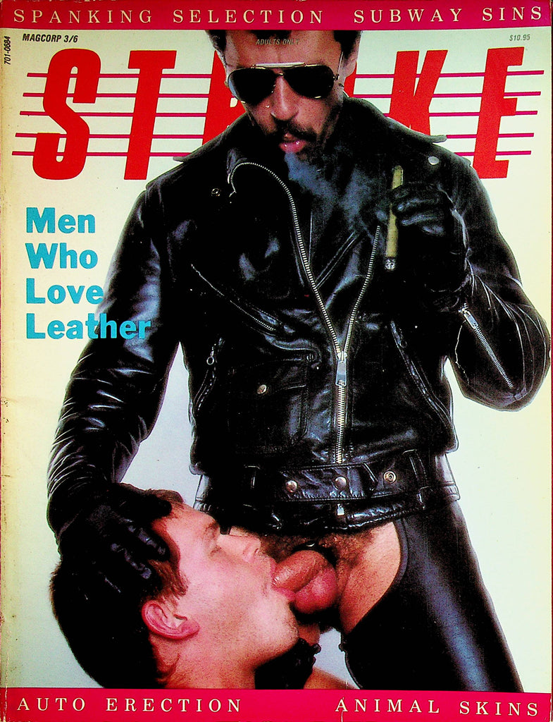 Stroke Gay Magazine  Men Who Love Leather / Subway Sins  vol.3 #6   1984     072823lm-p2