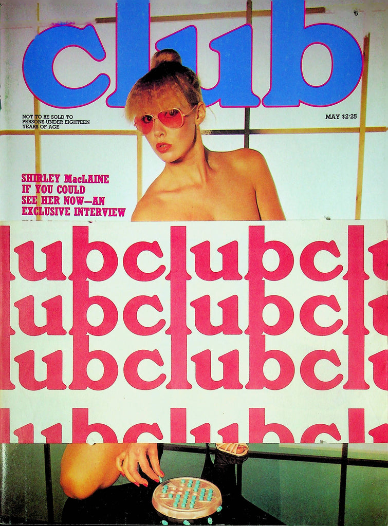 Club Magazine Shirley MacLaine May 1978 011224RP2
