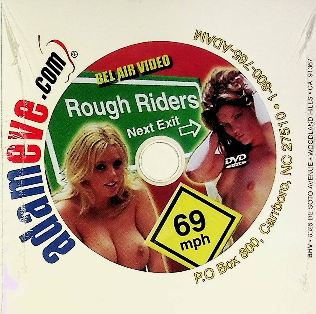 Rough Riders Next Exit DVD 69 MPH Bel Air Video Adam & Eve No Case or Artwork 051624tsdvdc36