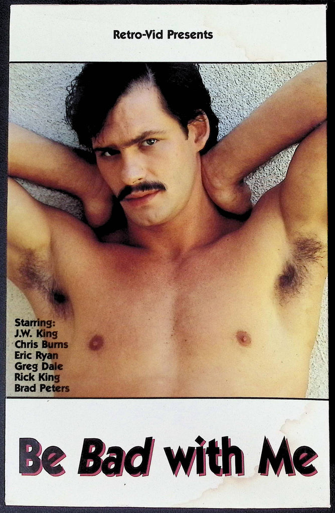 Be Bad With Me Gay VHS 100924JKVHS3