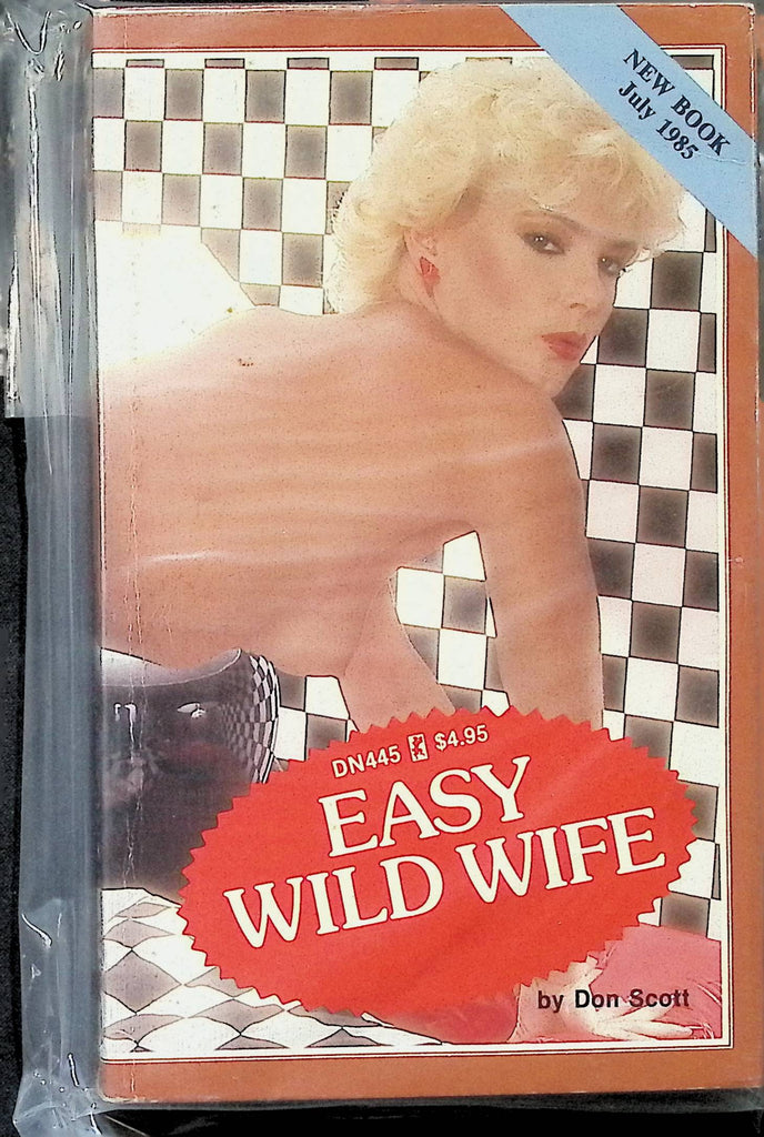 Easy Wild Wife by Don Scott DN445 July 1985 Greenleaf Classics Adult Paperback Novel -111924AMP