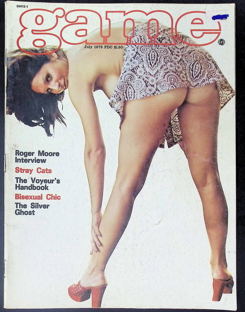 CLEARANCE Game Magazine ft. Jeanne July 1975 102125AKP-6