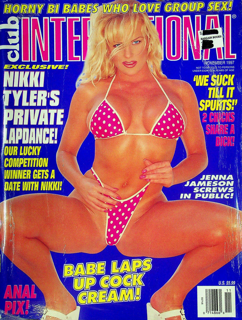 Club International Magazine Nikki Tyler November 1997 111324RP