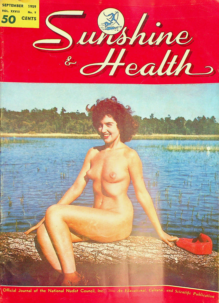 Sunshine & Health Nudist Magazine  Hale's Law  September 1959    012426lmp