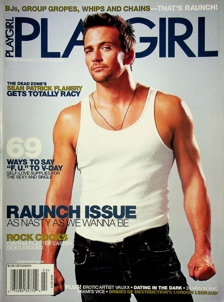 Playgirl Gay Magazine Sean Patrick Flanery February 2006 061424RP
