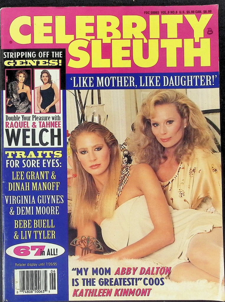 CLEARANCE Celebrity Sleuth Magazine Vol.8 No.6 1995 ft. Liv Tyler, Dinah Manoff, Raquel Welch, 101525AKP-22