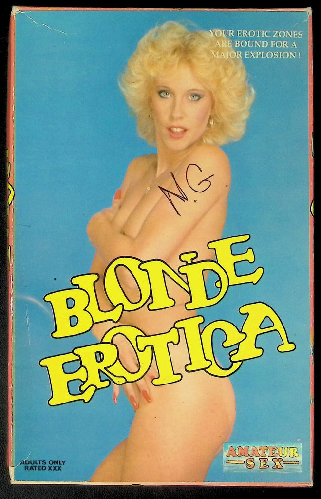 Blonde Erotica Adult VHS Amateur Sex Productions 042326AKVHS